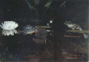 Winslow Homer The Mink Pond (mk44) France oil painting artist